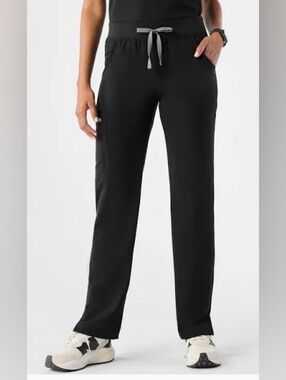 Figs Kade Cargo Scrub Pants EUC Black XL women's Scrubs Bottoms